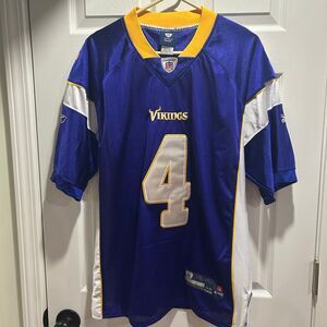 Reebok Brett Favre Minnesota Vikings Jersey NFL Size 48